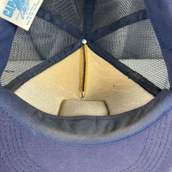 Vintage Capital Caps Blue Trucker Hat Snapback Cap Holsum Bakery Arizona - Picture 6 of 7